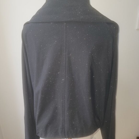 Black sparkle travel jacket - Picture 3 of 3